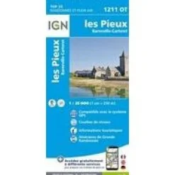 IGN 1211OT Les Pieux Barneville-Carteret