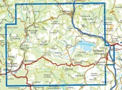IGN 2643OT Lodève Bédarieux Lac du Salagou