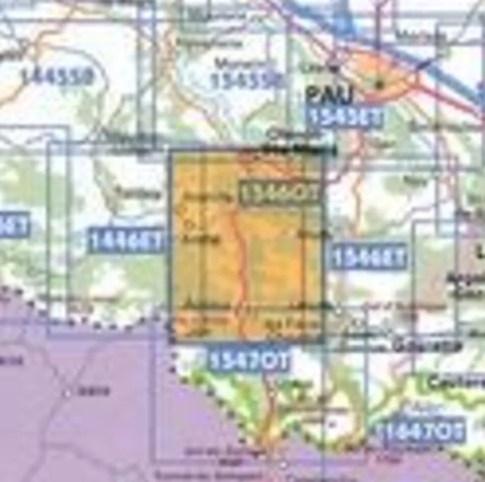 IGN 1546OT Oloron-Ste-Marie