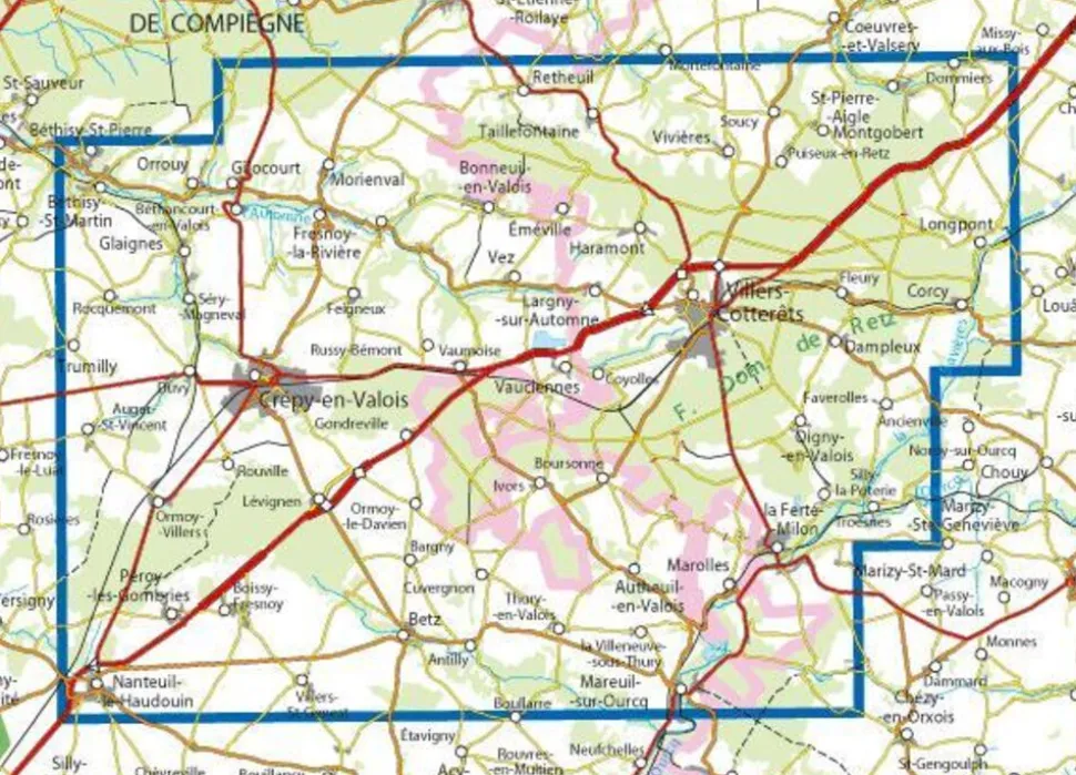 IGN 2512OT Villers-Cotterêts