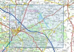 IGN Topografische kaart 2710SB Laon - Sissonne