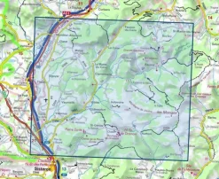 IGN Wandelkaart 3339et La Motte du Claire 1:25.000