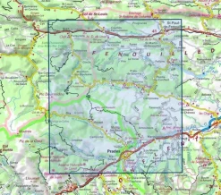 IGN Wandelkaart 2348et Prades