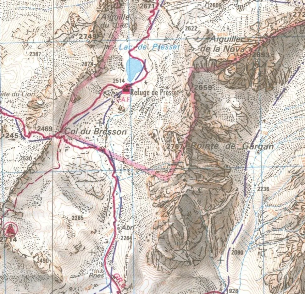 IGN Wandelkaart 2642et St-Guilhem-le-Désert