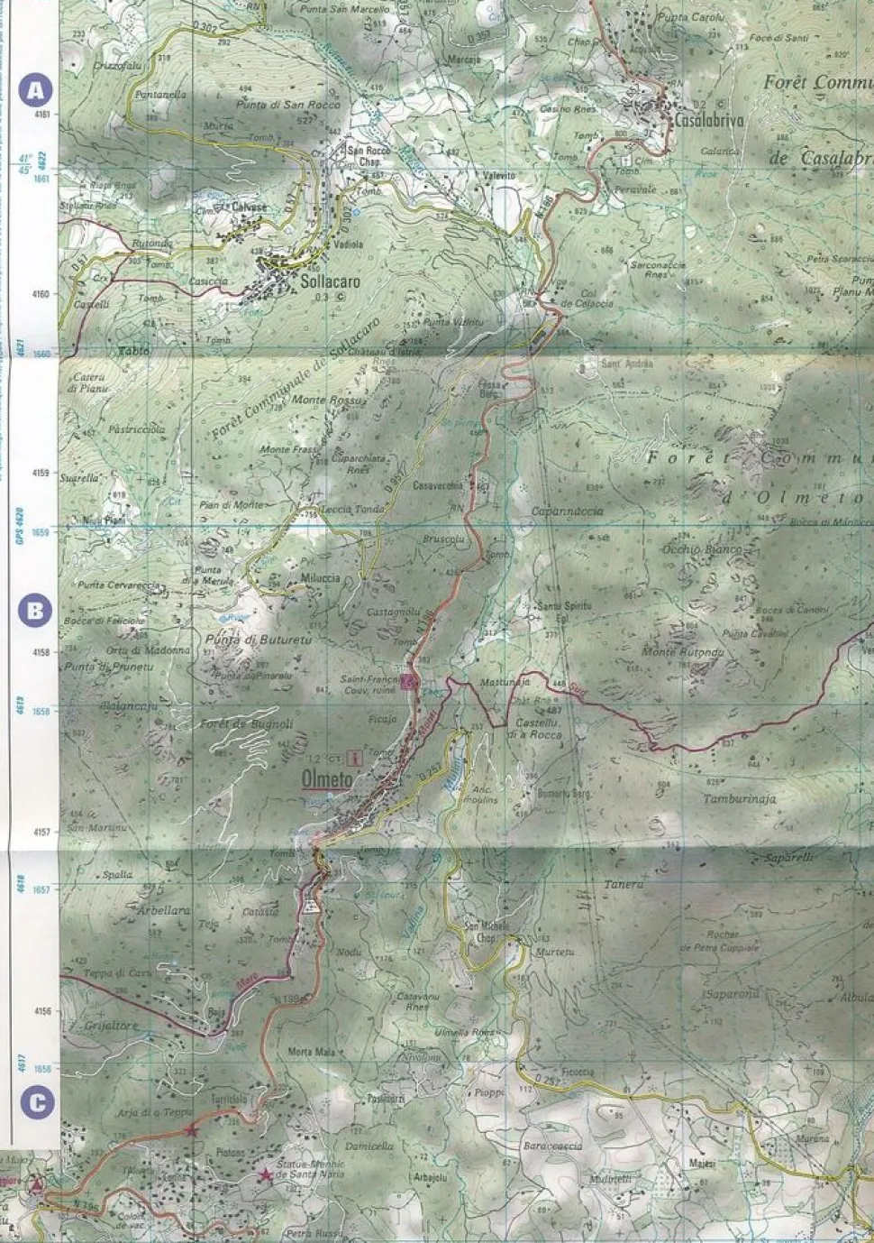IGN Wandelkaart 3633ETR Tignes & Val d'Isere