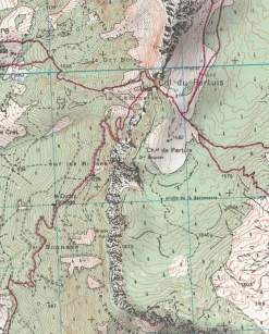 IGN Wandelkaart 3337ot Dévoluy - Obiou