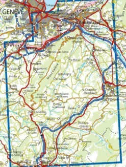 IGN Wandelkaart 3430ot Mont Salève
