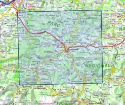 IGN Wandelkaart 2047ot St-Girons - Couserans