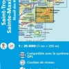 IGN Wandelkaart 3545ot St-Tropez Ste-Maxime