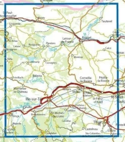 IGN Wandelkaart 2448ot Thuir Ille-sur-Têt