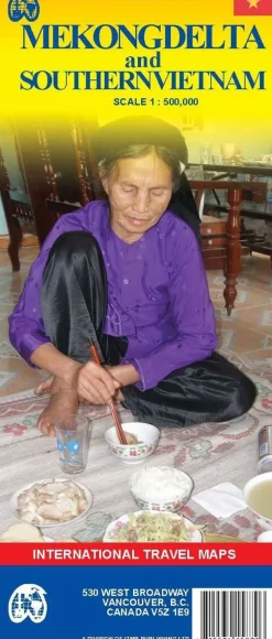 ITMB Wegenkaart Cambodja & Mekong Delta