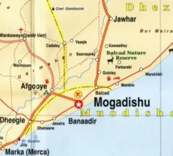 ITMB Wegenkaart Somalië
