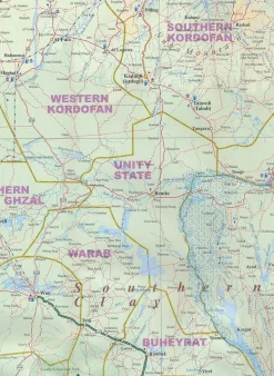 ITMB Wegenkaart Sudan - Soedan