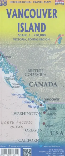 ITMB Wegenkaart Vancouver Island