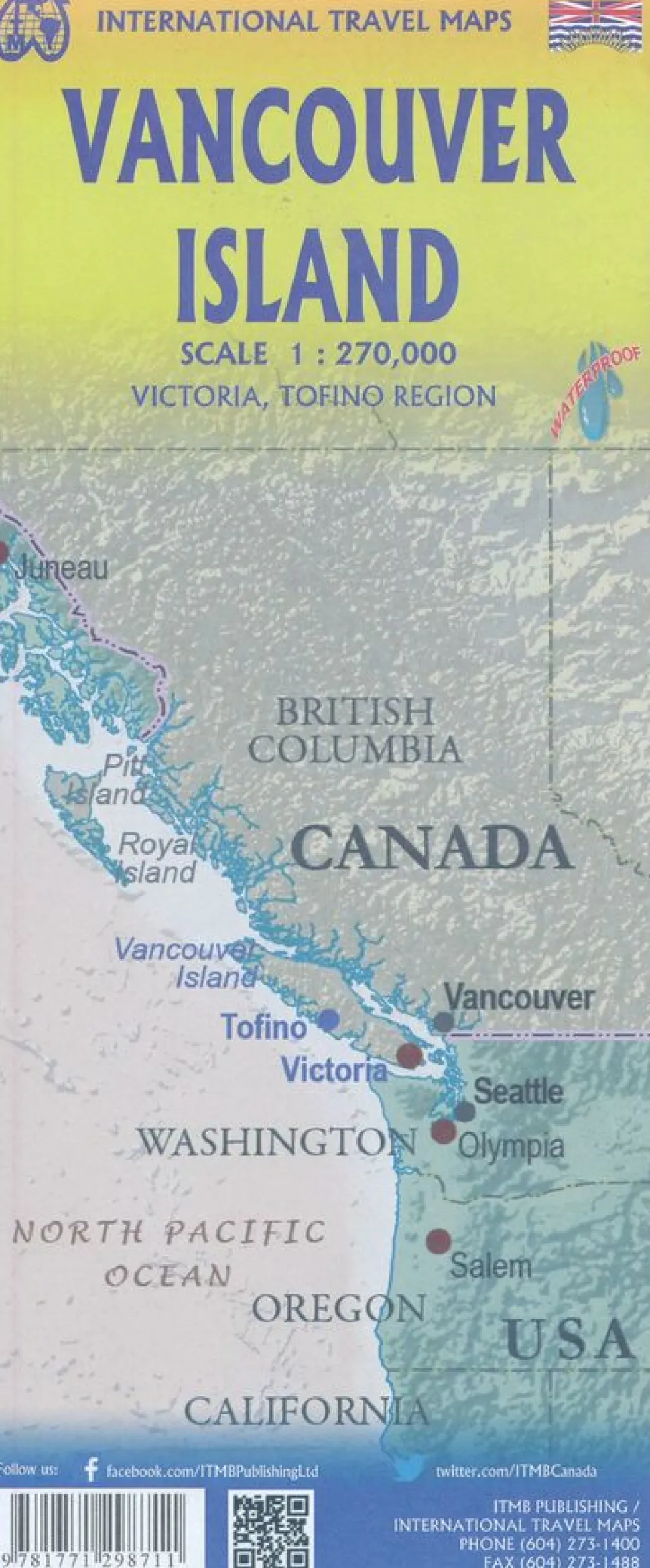 ITMB Wegenkaart Vancouver Island