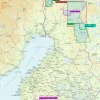 Karttakeskus FInland Wandelkaart Tuntsa Tulppio Sorsatunturi