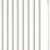 Kikkerland Stainless straws s/10