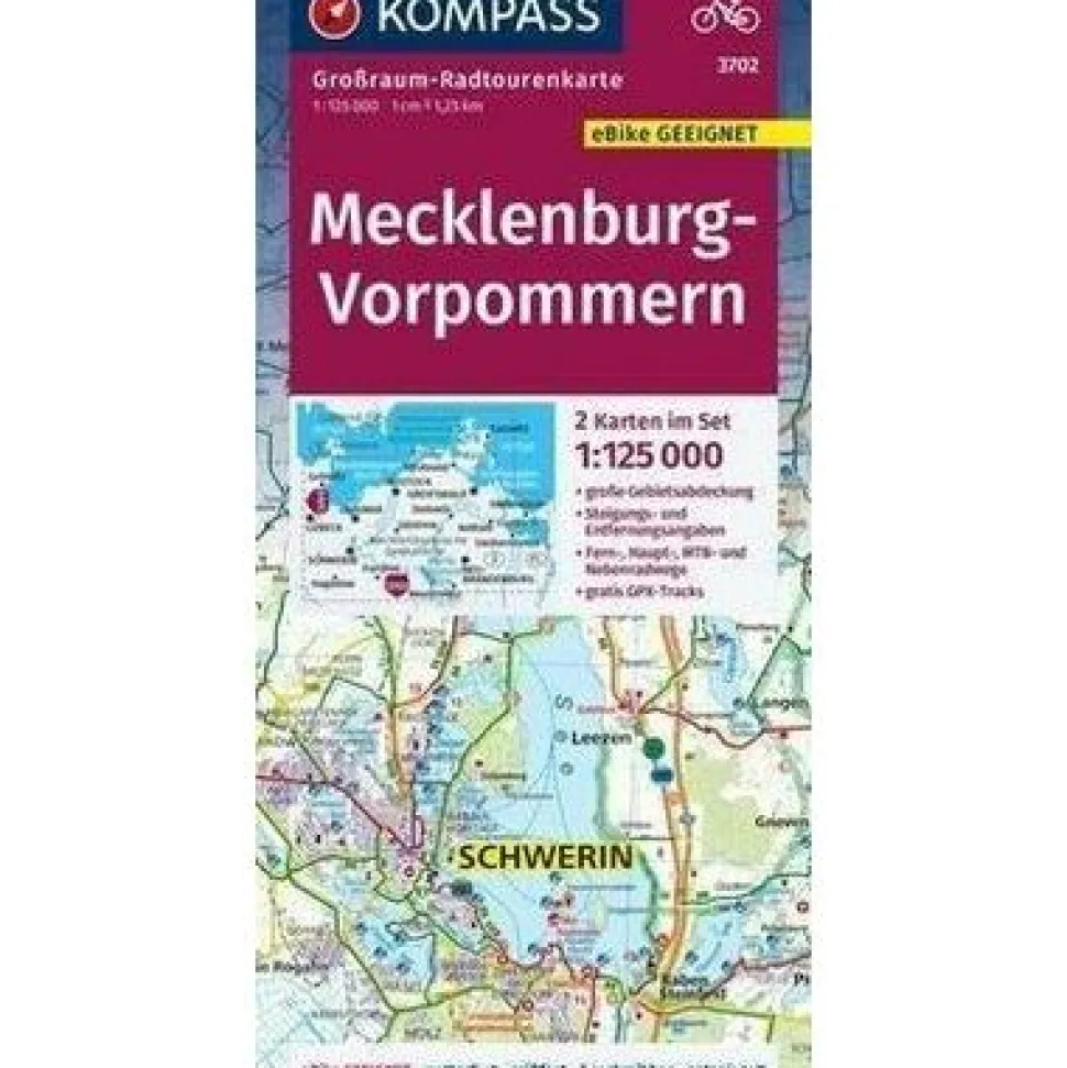 Kompass Fietskaart 3702 Mecklenburg/Vorpommern