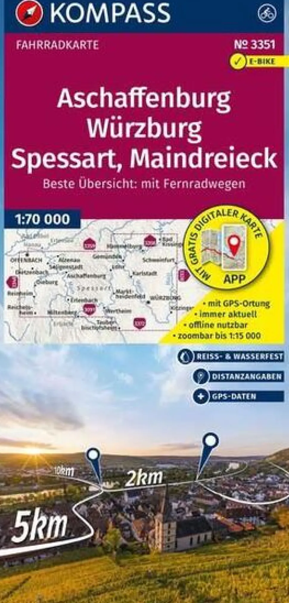Kompass FK3351 Aschaffenburg
