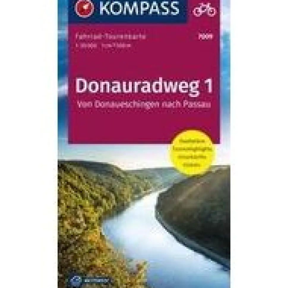Kompass FTK7009 Donauradweg 1