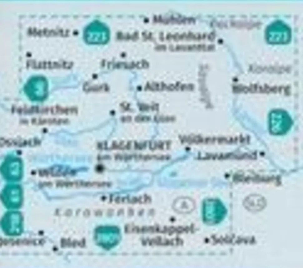 Kompass Kompass WK294 Klagenfurt und Umgebung