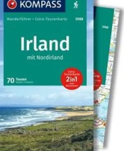 Kompass Wandelgids 5988 Irland, Nordirland
