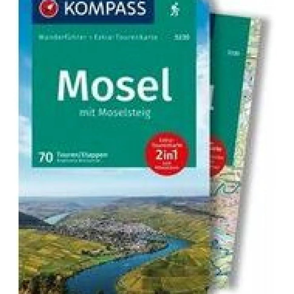 Kompass Wandelgids 5230 Mosel mit Moselsteig