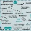 Kompass Wandelkaart 864 Deister