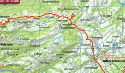 Kompass Wandelkaart 2558 E5 van Bodensee tot Verona