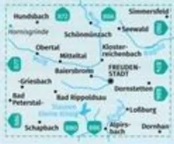 Kompass Wandelkaart 878 Freudenstadt Baiersbronn