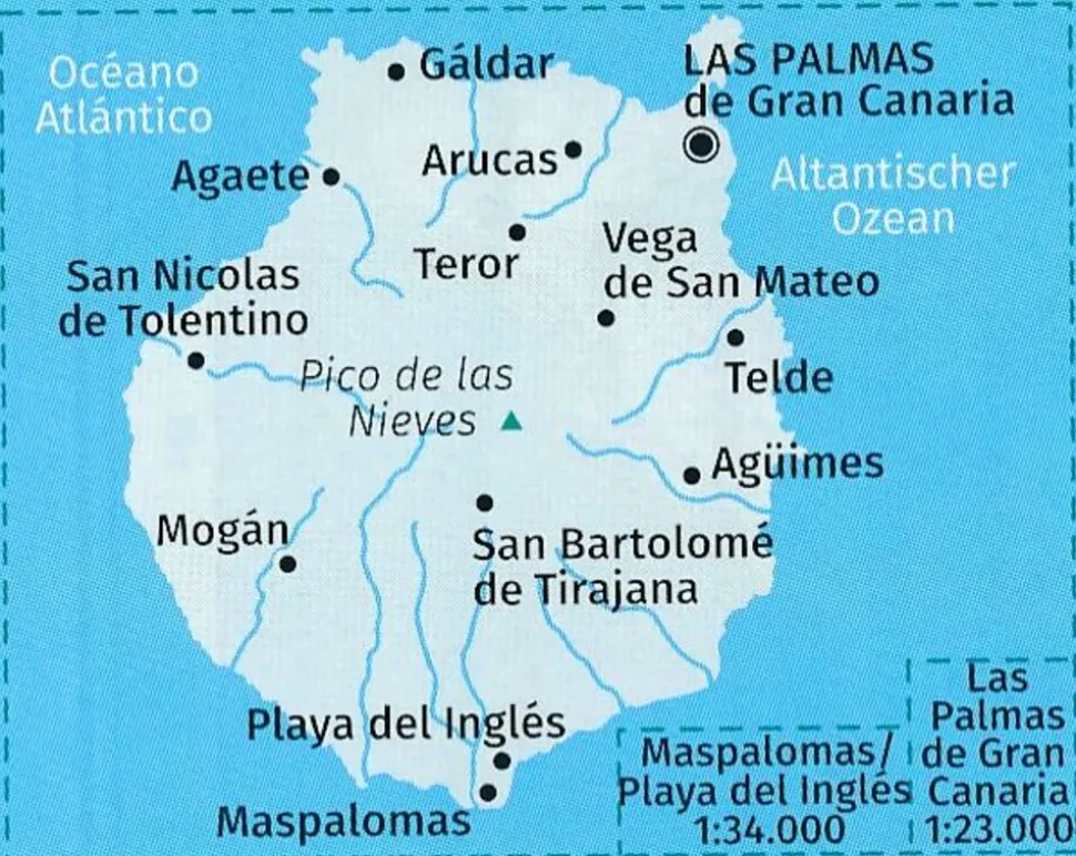 Kompass Wandelkaart 237 Gran Canaria