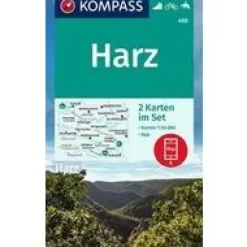 Kompass Wandelkaart 450 Harz