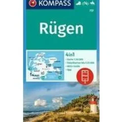 Kompass Wandelkaart 737 Insel Rügen