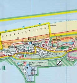 Kompass Wandelkaart 728 Insel Juist