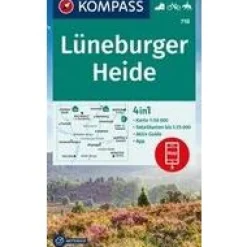 Kompass Wandelkaart 718 Lüneburger Heide