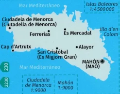 Kompass Wandelkaart 243 Menorca