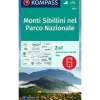 Kompass Wandelkaart 2474 Monti Sibillini