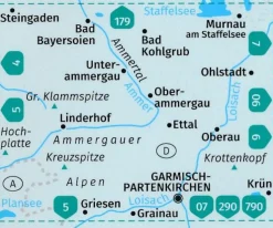Kompass Wandelkaart 05 Oberammergau und Ammertal