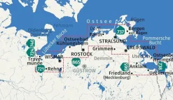 Kompass Wandelkaart 739 Oostseekuste