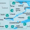 Kompass Wandelkaart 708 Ostseefjord Schlei, Schleswig