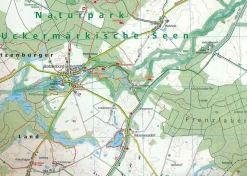 Kompass Wandelkaart 744 Schorfheide - Uckermark