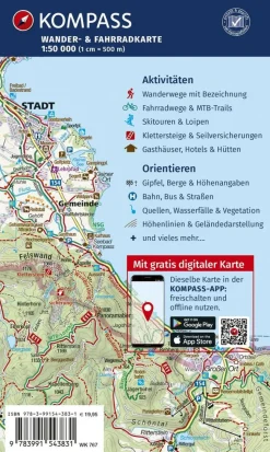 Kompass Wandelkaart 767 Schwabische Alb