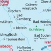 Kompass Wandelkaart 840 Östlicher Taunus