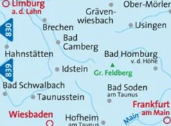 Kompass Wandelkaart 840 Östlicher Taunus