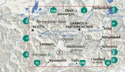 Kompass Wandelkaart 5 Wettersteingebirge