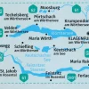 Kompass Wandelkaart 061 Wörthersee, Klagenfurt