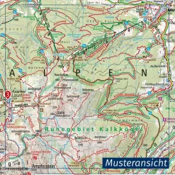 Kompass Wandelkaart wk39 Glocknergruppe