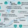 Kompass Wandelkaart wk74 Sudtirols suden, bolzano