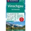 Kompass Wandelkaart WK52 Vinschgau/Val Venosta