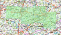 Kompass Wandelkaarten set 804 Ostthüringen